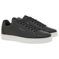  renato garini ανδρικά παπούτσια sneakers 700-108 μαύρο λευκό w57001081105