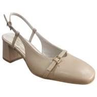  fardoulis shoes γυναικεία παπούτσια γόβες 537-19α μπισκότο δέρμα