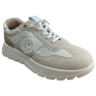 sneakers my soft γυναικεία παπούτσια  26m266 πλατίνα