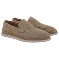  renato garini ανδρικά παπούτσια loafers 15w-702 μπέζ σκούρο καστόρι w515w702138z