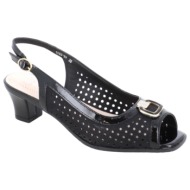  b-soft γυναικεία παπούτσια aνατομικό 1955-54 μαύρο