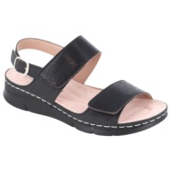  b-soft γυναικεία παπούτσια πέδιλα aνατομικό 2614 μαύρο