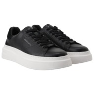  renato garini ανδρικά παπούτσια sneakers 700-110 μαύρο καστόρι w5700110373f