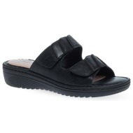  parex γυναικείες παντόφλες ανατομικές comfort 12133023.b μαύρο