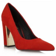  exe shoes γυναικείες γόβες 966-patricia-900 κόκκινο καστόρι h17009665704