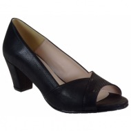 katia shoes γυναικεία παπούτσια γόβες α205-1342 μαύρο