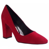  envie shoes γυναικείες παπούτσια γόβες e02-08503 κόκκινο