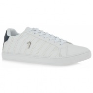  calgary ανδρικά παπούτσια sneakers 813-1813c λευκό-μπλε k57008131174
