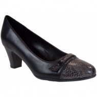  katia shoes (anneto) γυναικεία παπούτσια γόβες κ53-5096 μαύρο φίδι