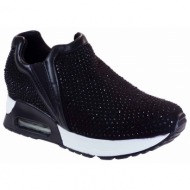  bagiota shoes γυναικεία παπούτσια sneakers αθλητικά bb130 μαύρο