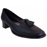  katia shoes γυναικεία παπούτσια γόβες κ32-5037 μαύρο δέρμα