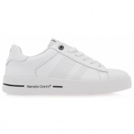  renato garini ανδρικά παπούτσια sneakers 103-700 λευκό-μαύρο o57001032651