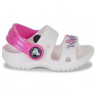  παιδικα πεδιλα crocs classic embellished sandal t 207803 100 white