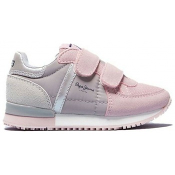 pepejeans παιδικα sneakers pgs30516 pink σε προσφορά