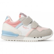  pepejeans παιδικα sneakers pgs30538 325 pink