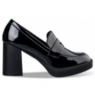  platform heel loafers