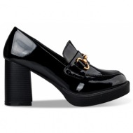  platform heel loafers