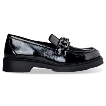 shiny loafers