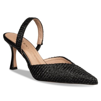 raffia-effect slingback pumps σε προσφορά