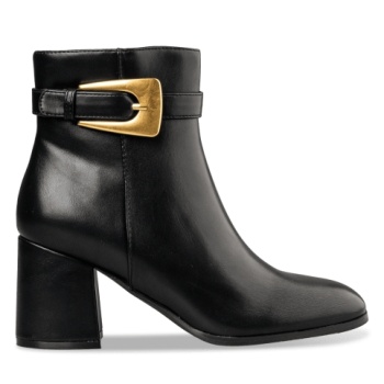 buckle strap mid-heel booties σε προσφορά