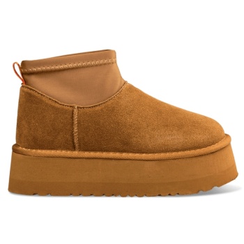 faux shearling booties σε προσφορά