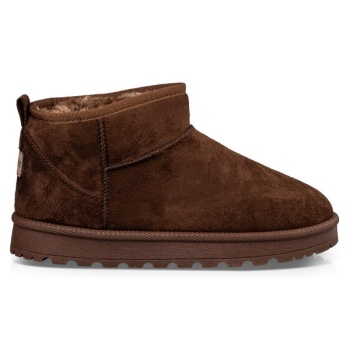 faux shearling booties σε προσφορά