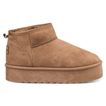 faux shearling booties σε προσφορά