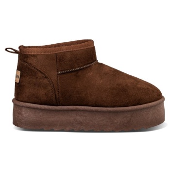 faux shearling booties σε προσφορά