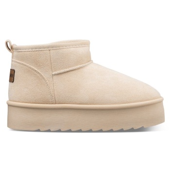faux shearling booties σε προσφορά