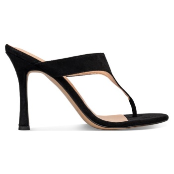 high heel thong mules