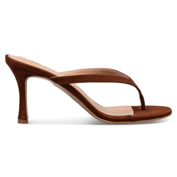 mid-heel thong mules