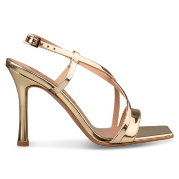 strappy heeled sandals