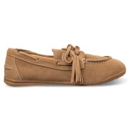  suede boat loafers