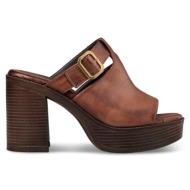  platform heel mule