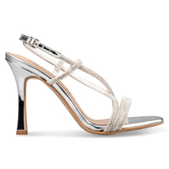 strappy heeled sandals