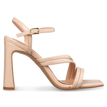 slim block heel sandals