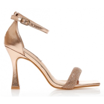 πέδιλα μπρονζέ δερματίνη με φάσα από σε προσφορά