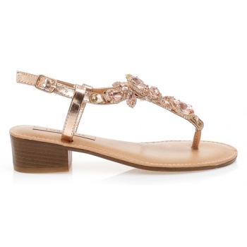 σανδάλια μπρονζέ δερματίνη με σε προσφορά