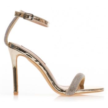 πέδιλα χρυσά δερματίνη με φάσα και σε προσφορά