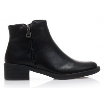 μποτάκια μαύρα δερματίνη με σε προσφορά