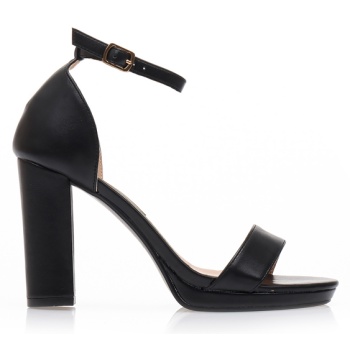 πέδιλα μαύρα δερματίνη με φιάπα μαυρο σε προσφορά