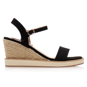 εσπαντρίγιες πλατφόρμες μαύρες σουέτ σε προσφορά