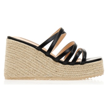 εσπαντρίγιες πλατφόρμες μαύρες σε προσφορά