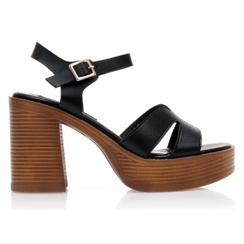 πέδιλα μαύρα δερματίνη με ιδιαίτερη σε προσφορά