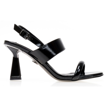 πέδιλα μαύρα λουστρίνι με ιδιαίτερο σε προσφορά