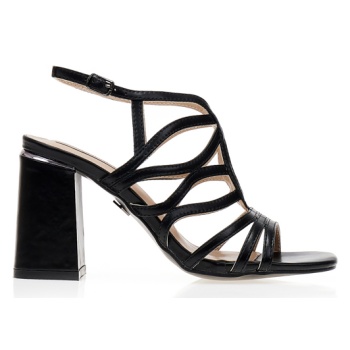 πέδιλα μαύρα δερματίνη με σχέδιο από σε προσφορά