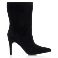 μποτάκια  μαύρα σουέτ μυτερά μαυρο