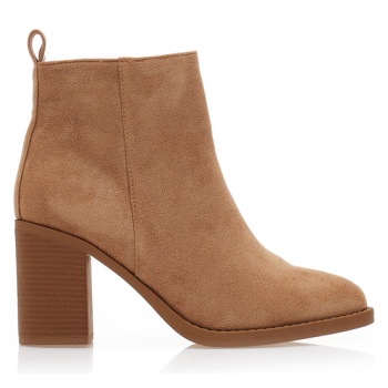 μποτάκια πούρο σουέτ με φερμουάρ πουρο σε προσφορά