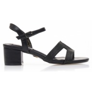 πέδιλα  μαύρα δερματίνη με ιδιαίτερη φάσα μαυρο