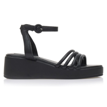 flatforms μαύρα δερματίνη με πολλαπλά σε προσφορά